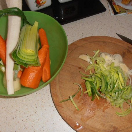 Krok 1 - Zupa z warzywami i kaszą jaglaną  foto