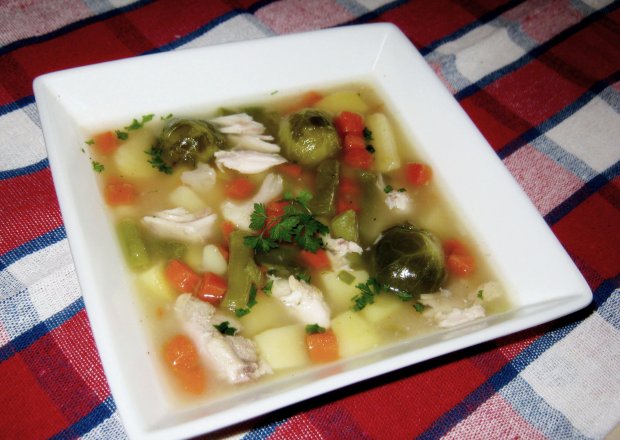 Fotografia przedstawiająca Zupa z warzywami