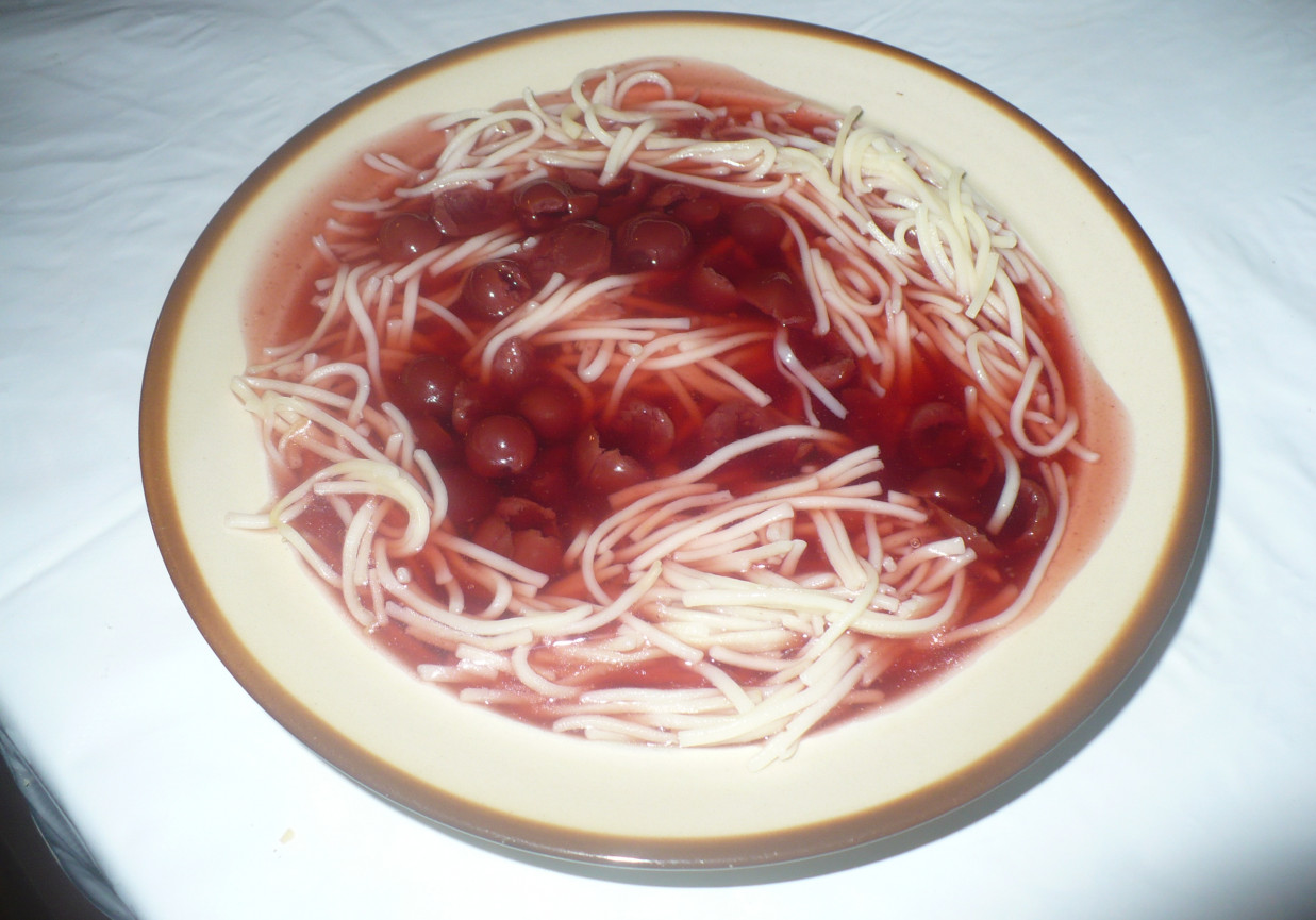 Zupa z wiśni foto