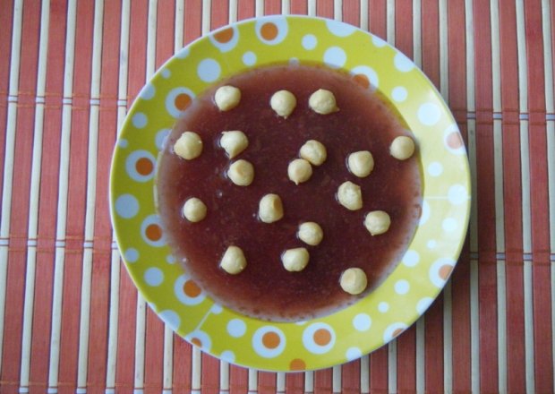 Fotografia przedstawiająca Zupa z wiśni