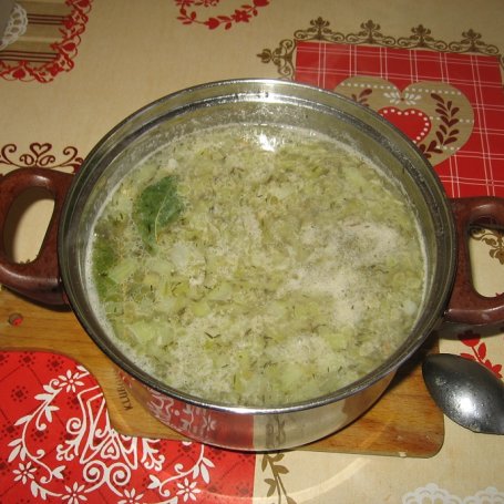 Krok 3 - Zupa z zielonej soczewicy foto