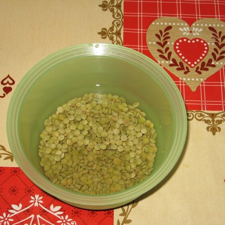 Krok 1 - Zupa z zielonej soczewicy foto