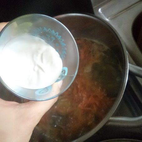 Krok 5 - Zupa z zielonych warzyw :) foto