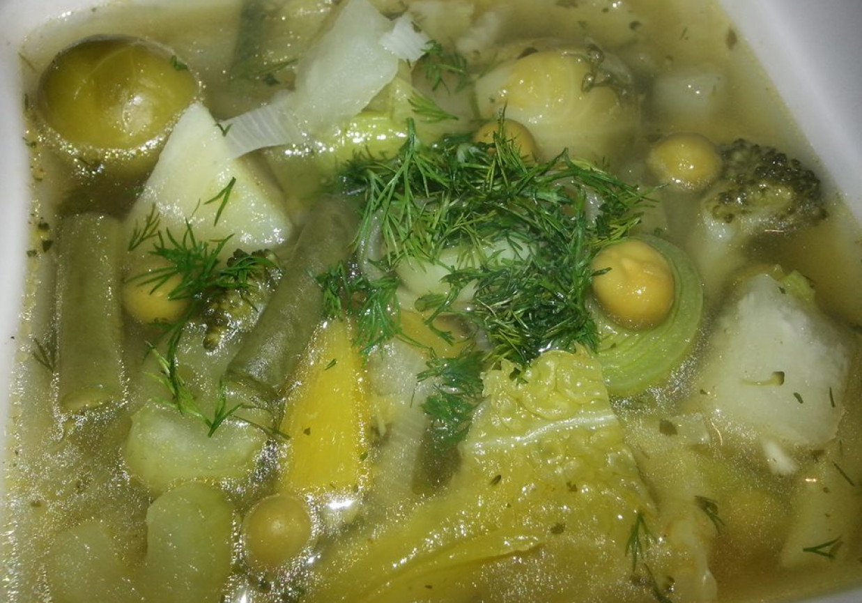 Zupa  z Zielonych Warzyw foto