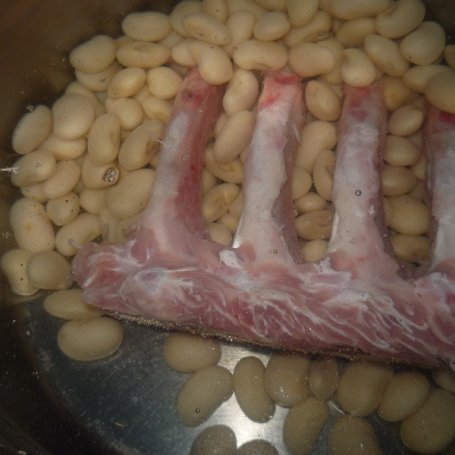 Krok 1 - Zupa zapalana z grochem foto