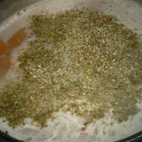 Krok 4 - Zupa zapalana z grochem foto