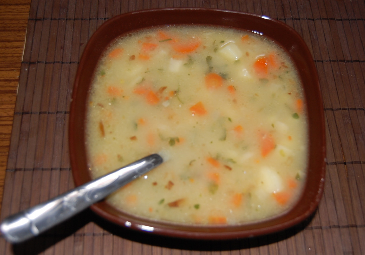 Zupa zapalana. foto