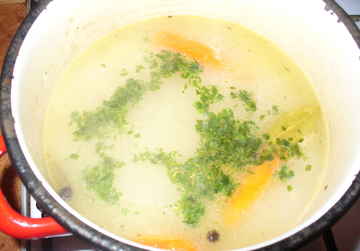 Zupa  zasmażkowa z ziemniakami foto
