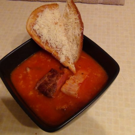 Krok 4 - Zupa ze świeżych pomidorów foto