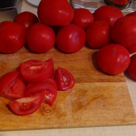 Krok 1 - Zupa ze świeżych pomidorów foto