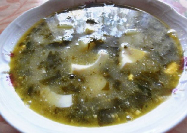 Fotografia przedstawiająca Zupa ze szczawiu