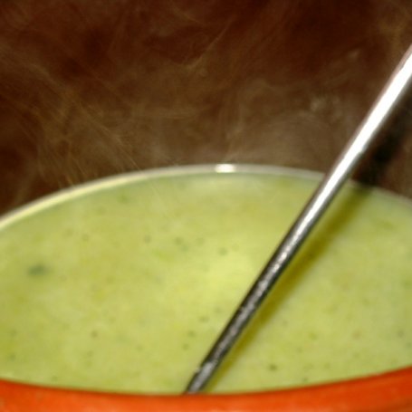 Krok 3 - Zupa zielony krem foto
