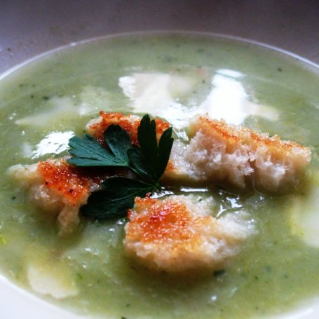Krok 4 - Zupa zielony krem foto