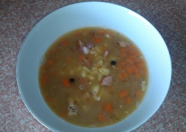 Fotografia przedstawiająca Zupa ziemniaczana na smażonce