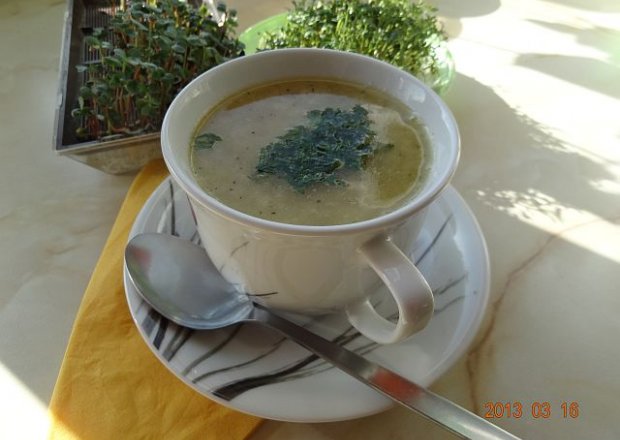 Fotografia przedstawiająca Zupa ziemniaczana z nutą chrzanową