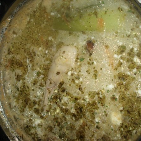 Krok 4 - Zupa ziemniaczana z pieczarkami foto
