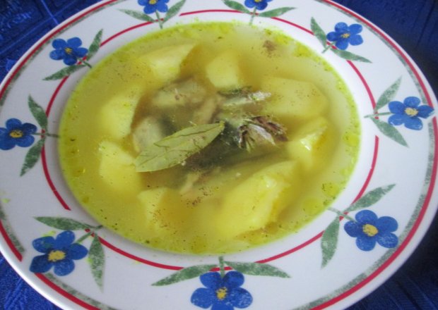 Fotografia przedstawiająca Zupa ziemniaczana z rybą