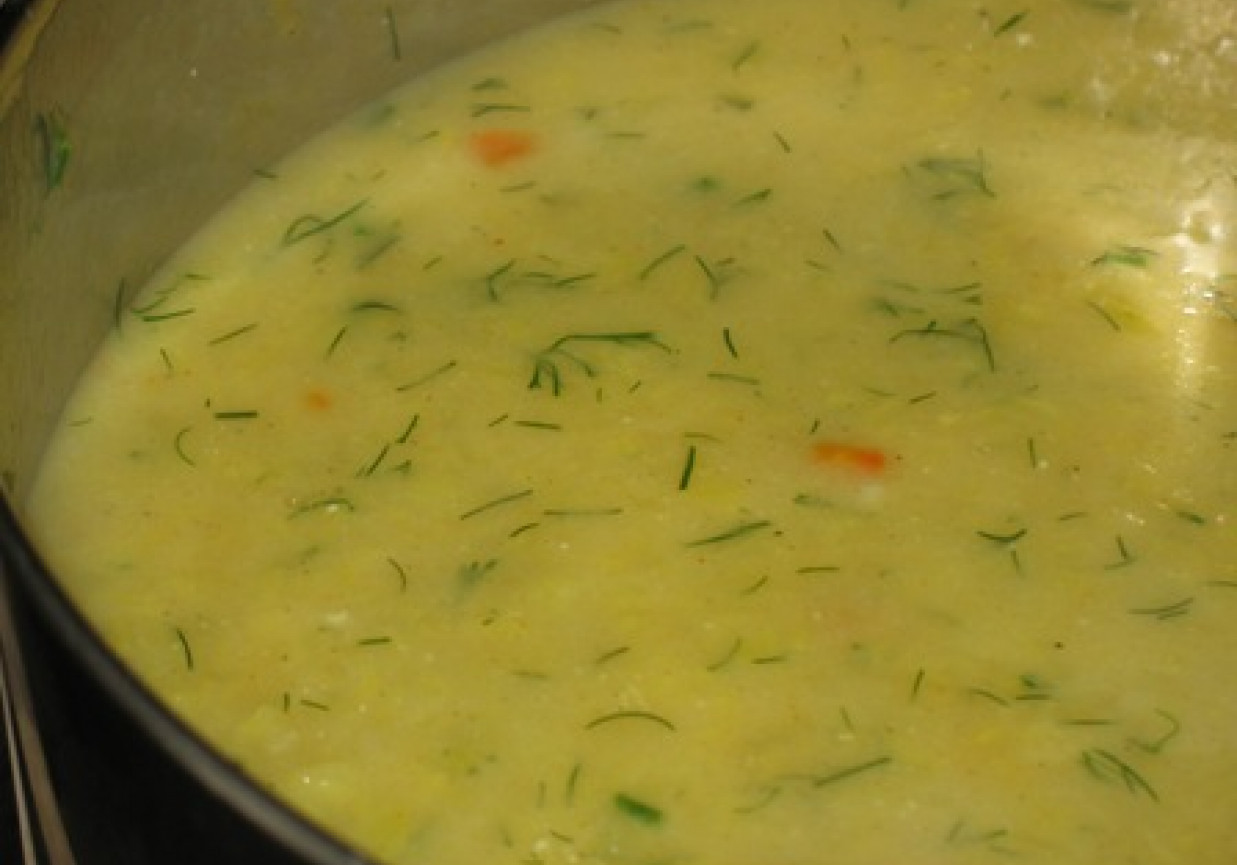 Zupa żółta foto