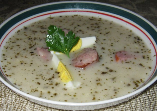 Fotografia przedstawiająca Zupa żurkowa