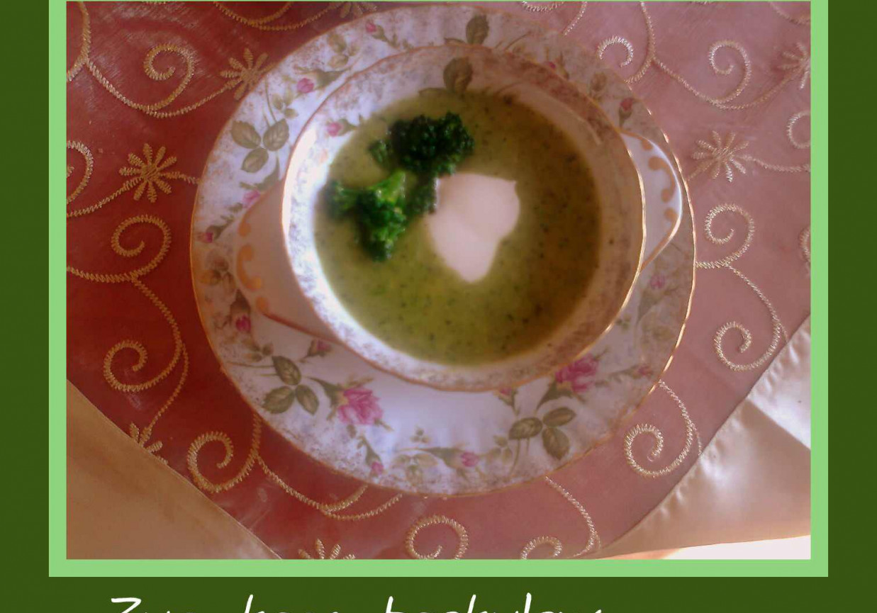 Zupa-krem brokułowa foto