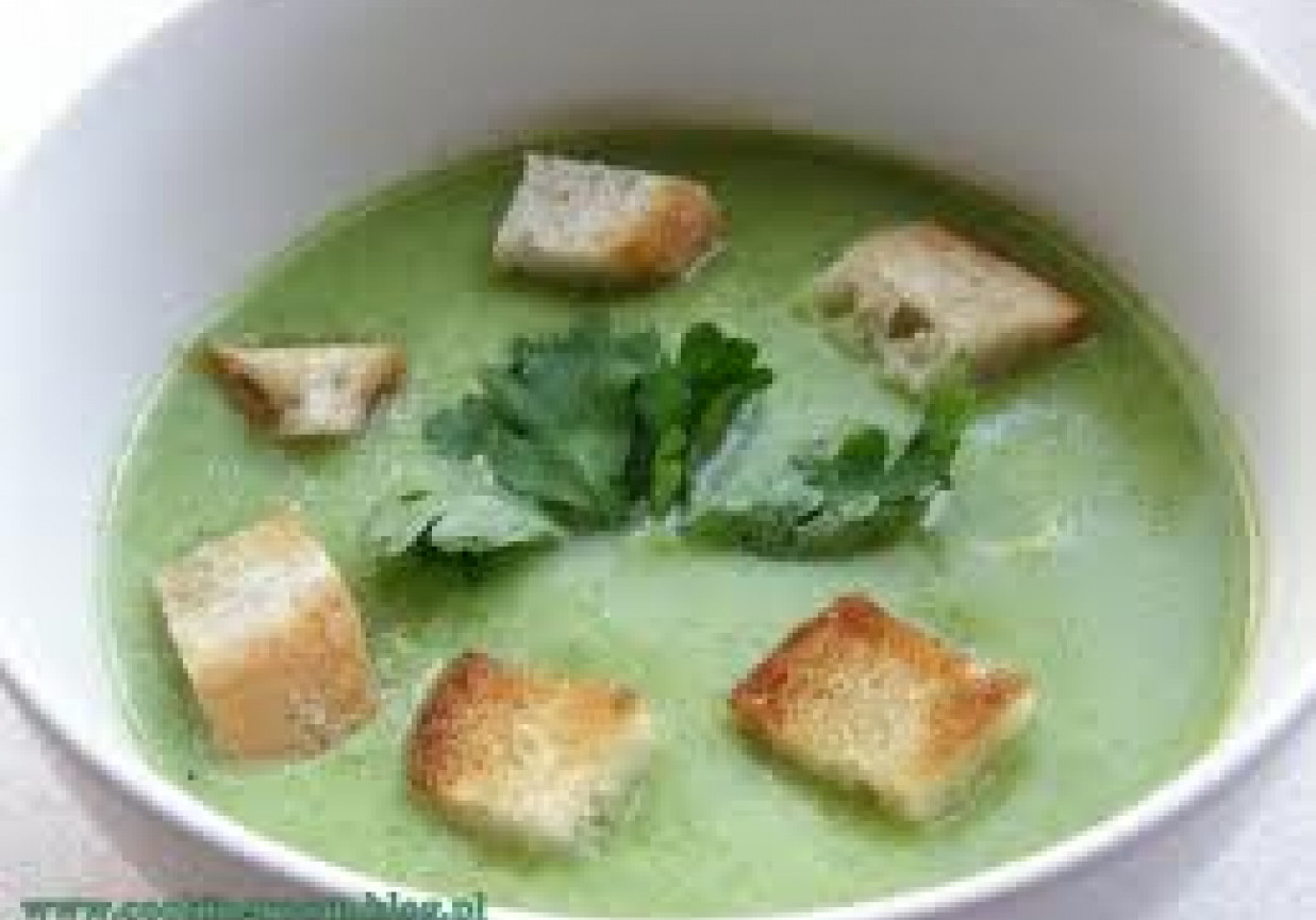 Zupa-krem brokułowa foto
