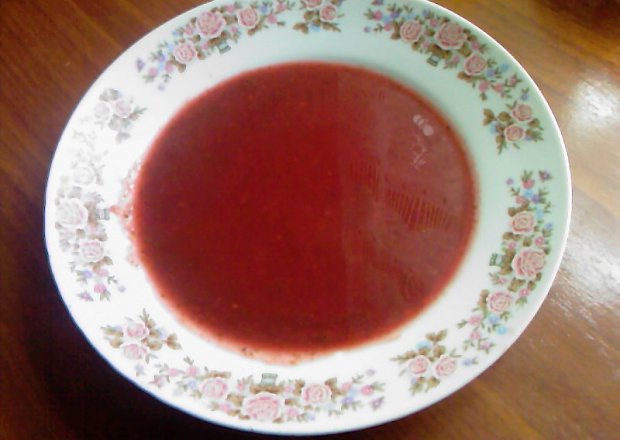 Fotografia przedstawiająca Zupa-krem z botwinki