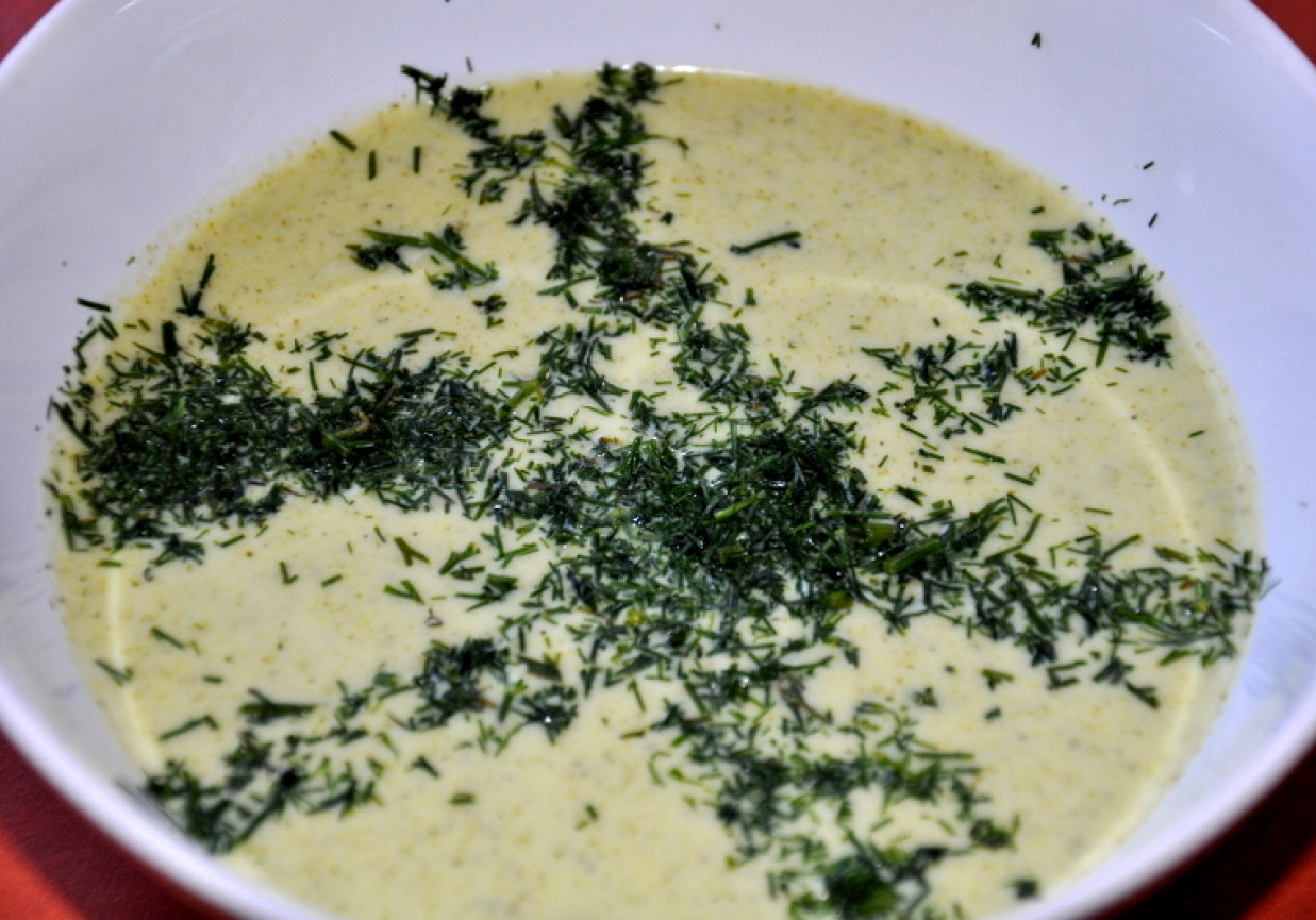 Zupa-krem z brokułów foto