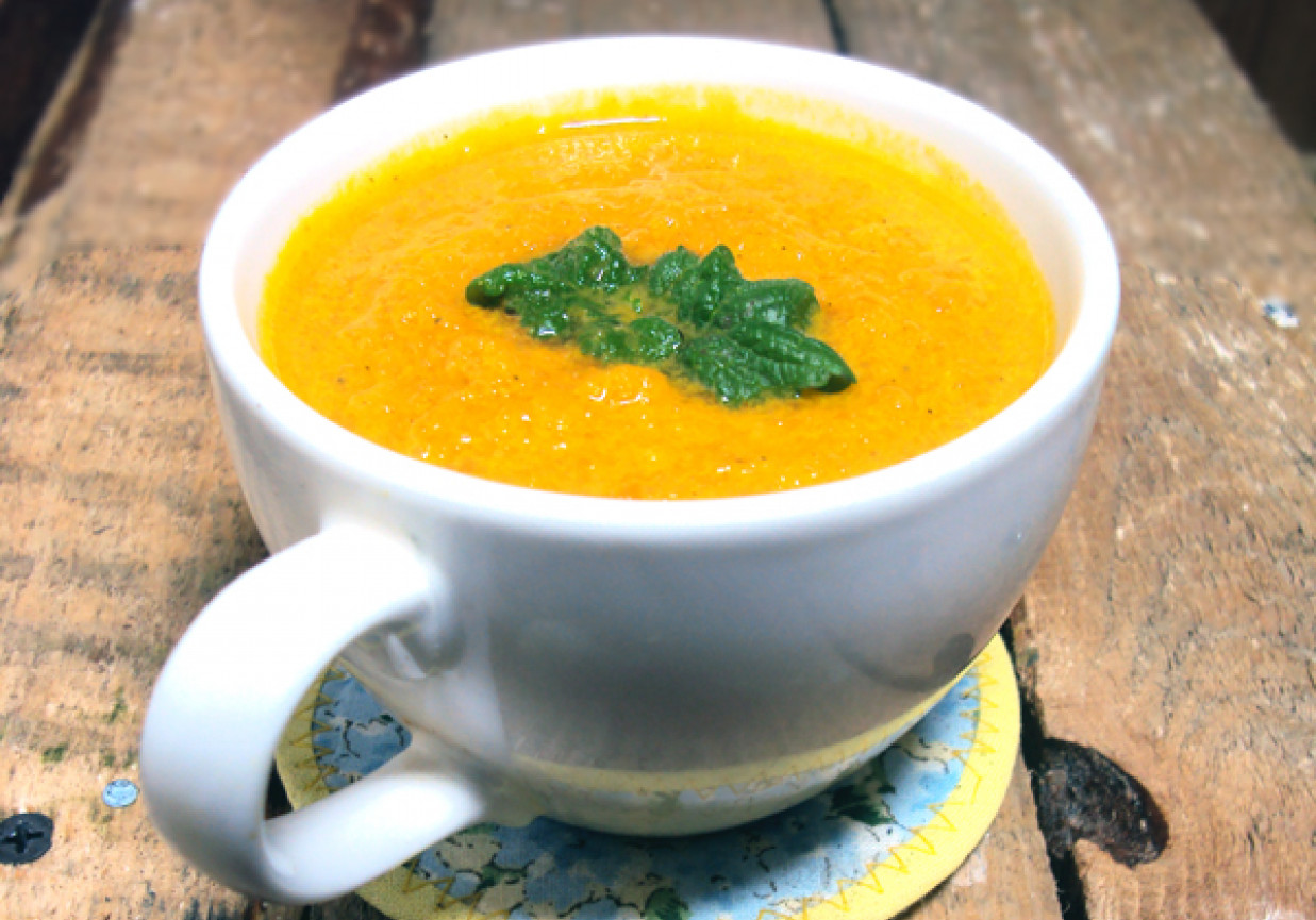 Zupa-krem z marchewki nieco orientalnie foto