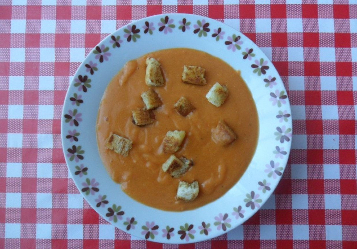 Zupa-krem z marchewki foto