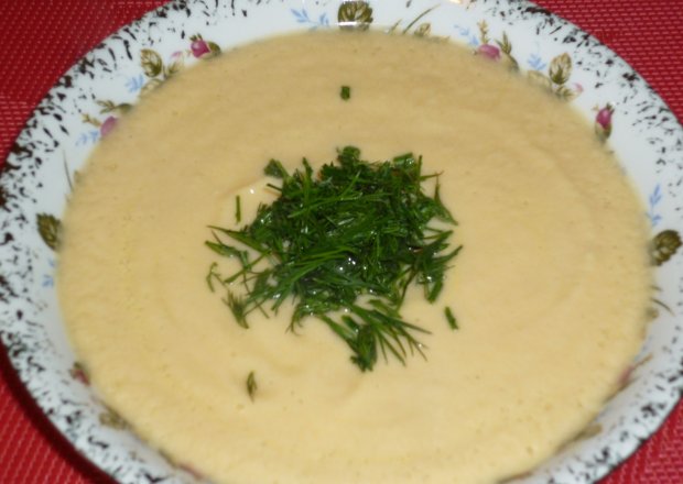 Fotografia przedstawiająca Zupa-krem z piersi kurczaka i warzyw