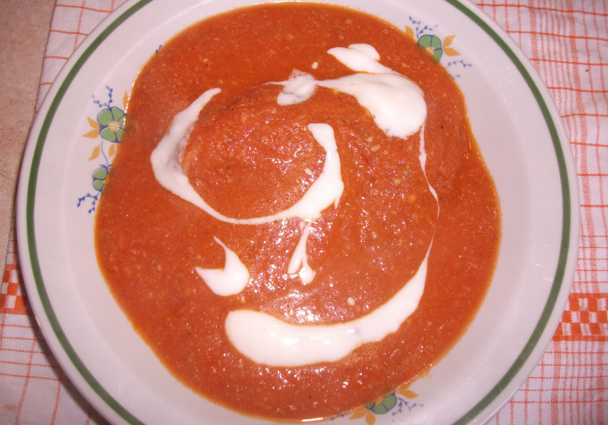zupa-krem z pomidorów foto