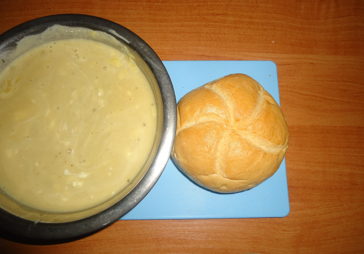 Zupka " Borowikowe serki" z ziemniakami foto