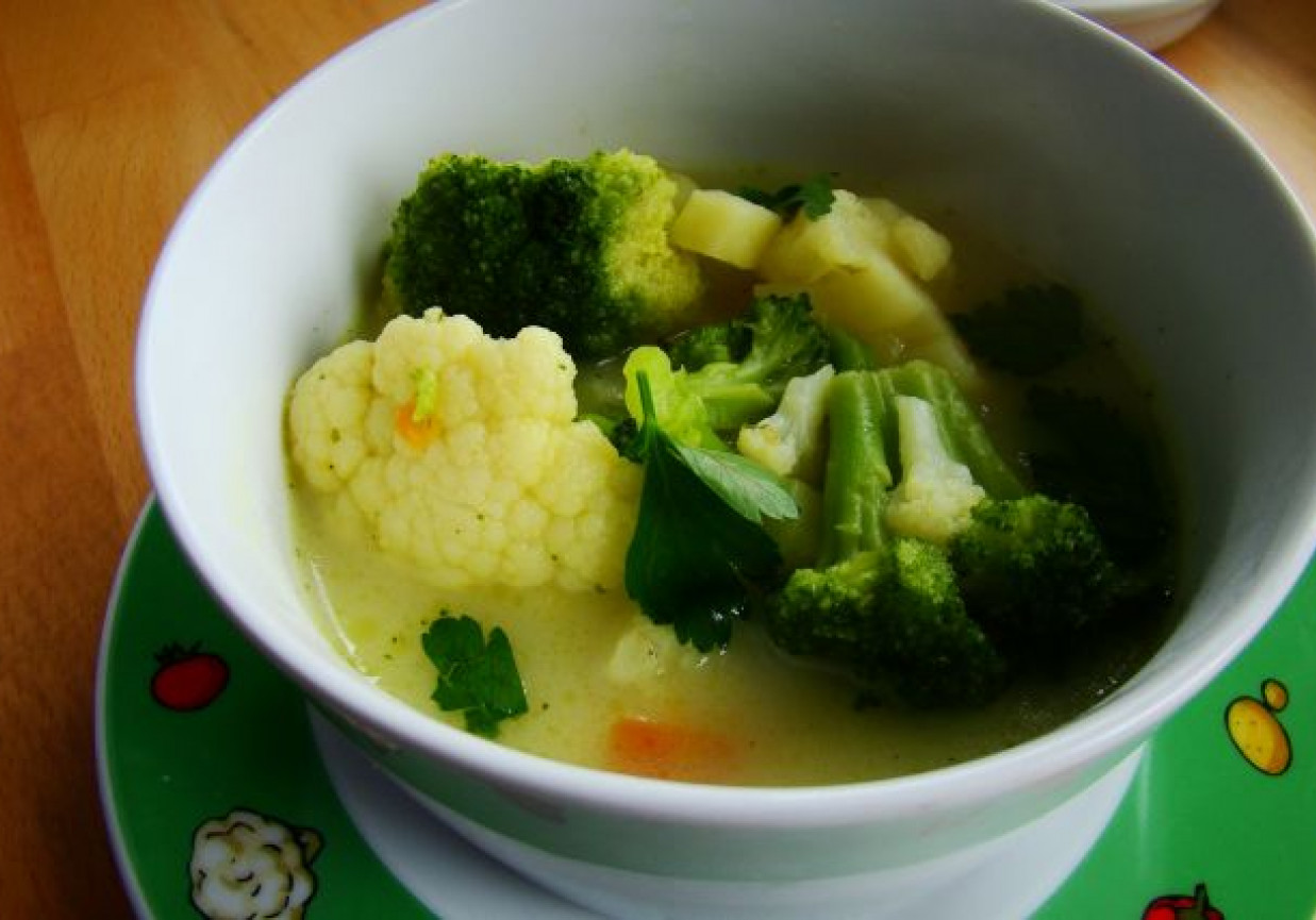 Zupka brokułowo-kalafiorowa foto