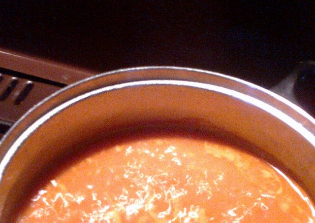 Fotografia przedstawiająca zupka pomidorowa mojej mamy