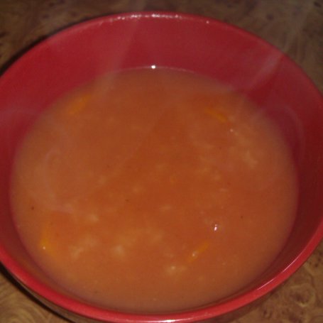 Krok 3 - zupka pomidorowa z ryżem foto