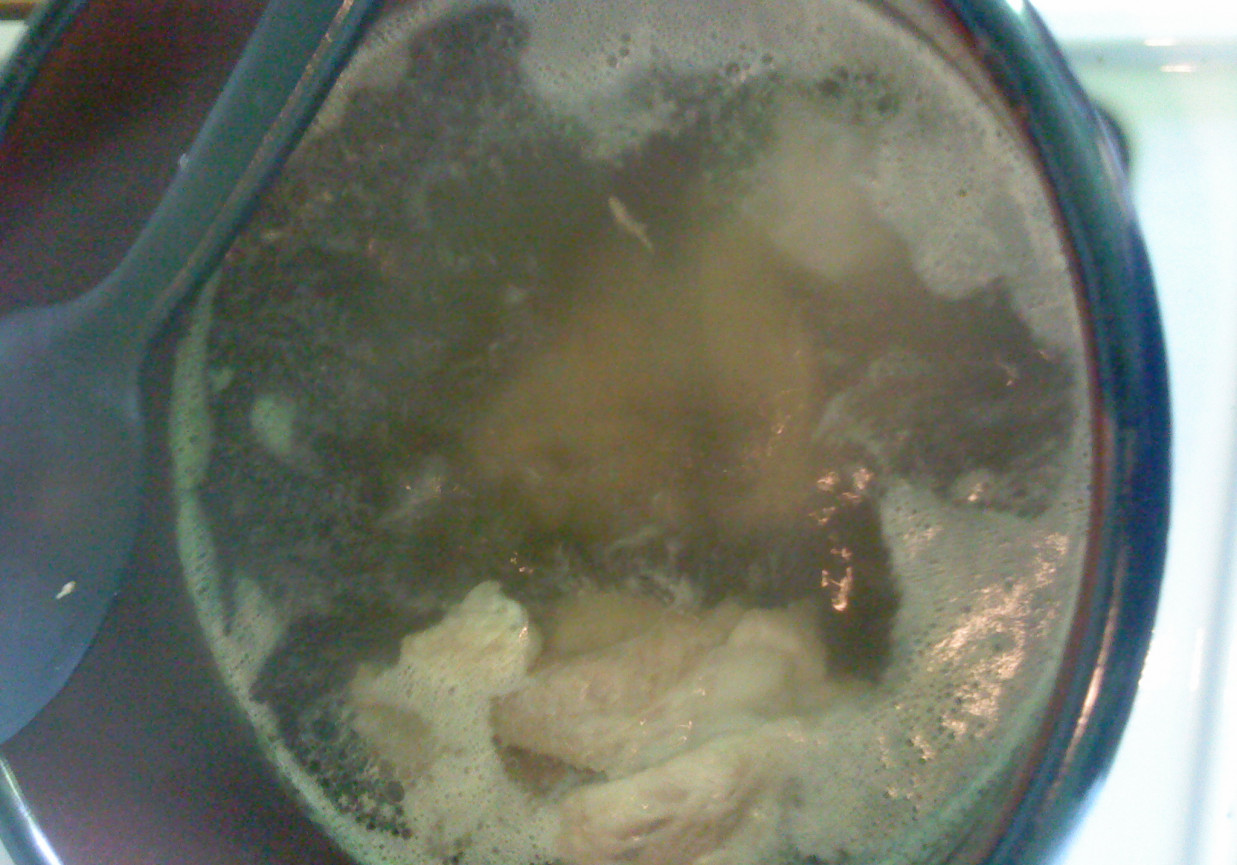 zupka z ogórków kiszonych foto