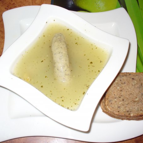 Krok 6 - Żurek kiszony z białą kiełbasą foto