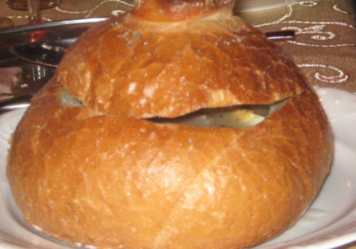 Żurek w chlebku foto