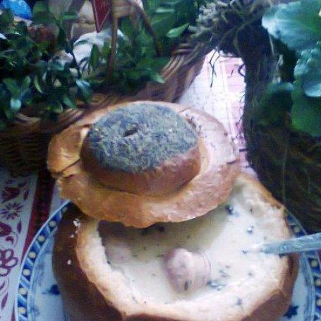 Krok 4 - Żurek wielkanocny z białą kiełbasą foto