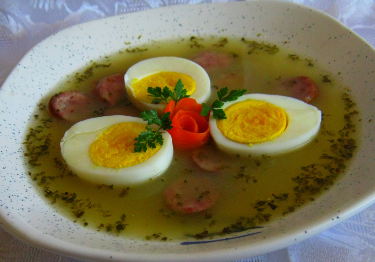 Żurek z grzybową nutką foto